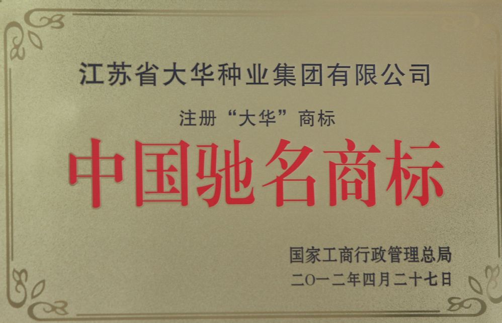 中國馳名商標(biāo)